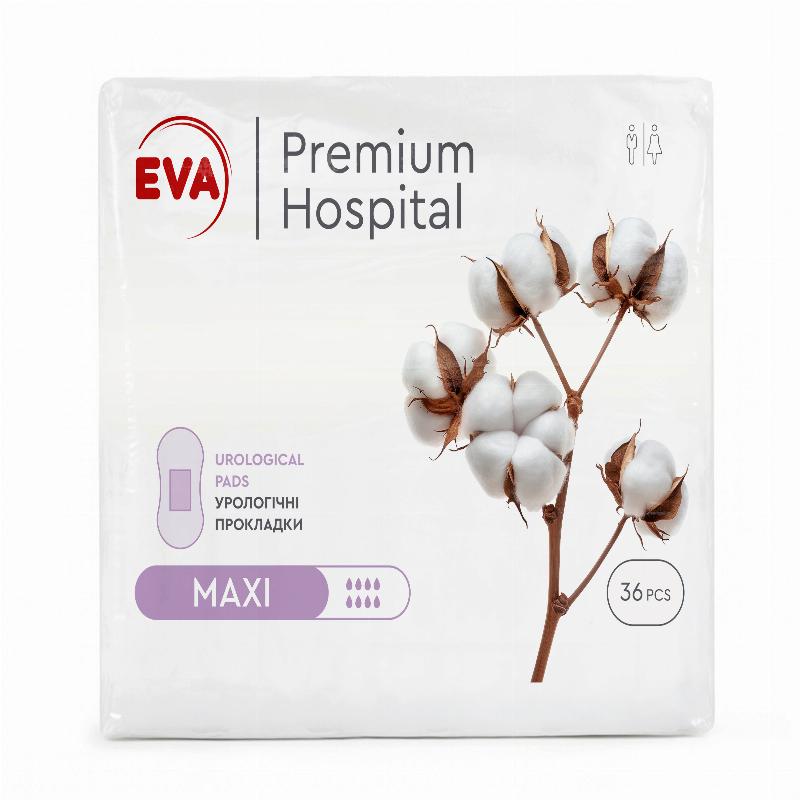 Урологічні прокладки EVA premium hospital Maxi